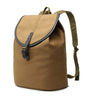 Karitco Cotton Canvas with Leather Casual Rucksack (Tan)