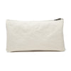 Karitco Cotton Canvas Make Up Bag with Brass Zipper (Folded)