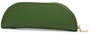 Simple pu leather leather pencil case business office stationery storage bag portable cosmetic hair powder brush