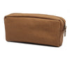 Karitco Plain Canvas Pencil Case with Brass Zipper 7.3 x 3 Inch 3 Colors