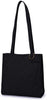 Small Shoulder Purse Canvas Korean Stylish Simply Women Lady Shoulder Bag Handbag Purse -Karitco (Black)