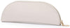 Simple pu leather leather pencil case business office stationery storage bag portable cosmetic hair powder brush