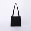 Canvas Shoulder Satchel Bag Purse Shopper Tote Bag Handbag Sholder Wallet -Karitco (Black)
