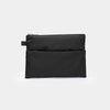 Nylon net red cosmetic bag female portable travel with ins wind super fire simple cute storage (Black)