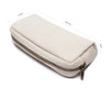 Karitco Plain Canvas Pencil Case with Brass Zipper 7.3 x 3 Inch 3 Colors