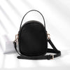 Nylon Messenger Bag Women's Bag Waterproof Multilayer Women's Bag Casual Lightweight Simple Handbag (Black)