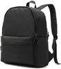New casual Oxford cloth backpack men and women students schoolbag backpack tide brand travel bag (upgrada(black))