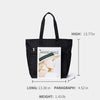 Men and Women Black Waterproof Nylon Briefcase Laptop Handbag Computer Bag