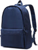 New casual Oxford cloth backpack men and women students schoolbag backpack tide brand travel bag (upgrada(black))