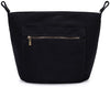 Purse Organizer Insert Handbag Tote Bag in Bag Handbag Divider Organizer with Handles and Multi Pocket -YONBEN (Black)