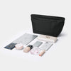 Nylon canvas Japanese small fresh and convenient cosmetic storage bag lined with ultra-light zipper inner bag