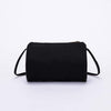 Womens Casual Cylinder Shape Handbag Simply New Popular Shoulder Bag (Black)