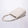 Eco Women Fashion Canvas Tote Bag HandBag Shoulder Bag Waranty 30 Days -Karitco (Beige)