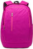 Simply Backpack Classic Book Bag Essential Waterproof Water Resistant Everyday Backpack -Karitco (Hot Pink)