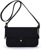 Crossbody Purse Fashion Women Lightweight Messenger Bag Handbag Purse Credit Card Slots-Karitco (Black)