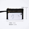 Women's Canvas Smartphone Wristlets Bag Daily Clutch Purse-Karitco