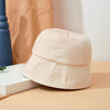 Japanese Summer ins Sunscreen Korean Version of The Wild Niche Sun hat Cotton Canvas Bucket hat