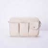 Casual Cloth Clutch Handbag Purse Wallet for Women Lady Party -Karitco (Beige)
