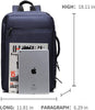 YONBEN New Waterproof Business Dual-use Nylon Nylon Oxford Backpack Backpack Men Bag Computer Bag