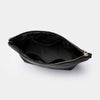 Oxford canvas storage bag vibrato cosmetic bag travel toilet bag convenient liner bag large (Black)