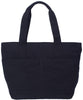 Heavy Duty Shoulder Bag Large Canvas Laptop Tote Shoulder Work Tote Bag (Black)
