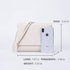 Crossbody Bag Womens Shoulder Bag Saddle Bags Casual Women Bags-Karitco (Beige)