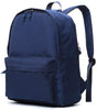 New casual Oxford cloth backpack men and women students schoolbag backpack tide brand travel bag (upgrada(black))