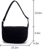 Casual Crossbody Purse,Ladies Fashion Crossbody Satchel Canvas Purse for Women