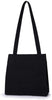 Canvas Shoulder Satchel Bag Purse Shopper Tote Bag Handbag Sholder Wallet -Karitco (Black)
