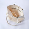 White canvas bag women's simple shoulder tote bag wild arts ins handbags