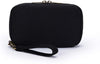 Canvas Wristlets for Women Cell Phone Clutch Wallet Passport Wristlet with ID Slots -Karitco