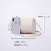 Womens Casual Cylinder Shape Handbag Simply New Popular Shoulder Bag (Black)