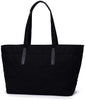 Karitco Korean Design Tote Shoulder Bag Eco Friendly Top Handle Satchel Purse with Multi Pockets (Beige)
