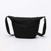 Canvas bag women bag cloth bag soft Japanese chic Hong Kong style casual dumpling bag shoulder Messenger bag