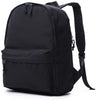 New casual Oxford cloth backpack men and women students schoolbag backpack tide brand travel bag (upgrada(black))