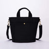 Women Canvas Tote Handbags Casual Shoulder Work Bag Crossbody-YONBEN (Black)