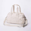 Karitco Women Canvas Any Day Tote Every Day Bag Travel Beach Tote Bag (Beige)