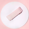Simple triangle leather pencil bag male and female large capacity student stationery bag makeup powder brush pen bag