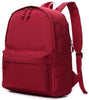 New casual Oxford cloth backpack men and women students schoolbag backpack tide brand travel bag (upgrada(black))