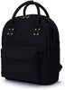 Wide Open Backpack Fashion Convertible Tote Backpack Convertable Diaper Bag Purse for Women Ladies Work School Travel Beach