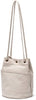 Canvas bag women wild ins fashion shoulder art small fresh simple messenger women's bucket bag