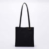 Small Shoulder Purse Canvas Korean Stylish Simply Women Lady Shoulder Bag Handbag Purse -Karitco (Black)