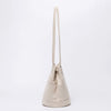 Canvas bag women wild ins fashion shoulder art small fresh simple messenger women's bucket bag