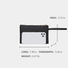 Nylon canvas mini cosmetic bag female net red storage bag female portable hand-held mobile phone coin purse