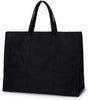 Canvas Tote Bag Handbag Shoulder Bag Satchel Purses For Ladies & Women (Black)