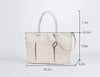 Karitco Canvas Women Shoulder Strap Tote Bag for School Work Travel