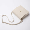 Canvas women's bag new texture niche western style square bag shoulder Messenger bag retro tofu bag