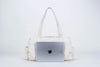 Essentials Casual Shoulder Bags Multi Pockets Lightweight Handbag-YONBEN (Beige)