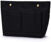 Tote Purse Insert Bag Organizer, Bag in Bag for Handbag Purse Organizer 8 Pockets (Black)