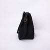 Drawstring Bucket Bag for Women Large Crossbody Purse and Shoulder Bag Canvas Tote Handbags (Black)
